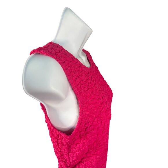 Anthropologie Textured Mini Shift Dress – Pink – Size Small (or Medium) – New Wi - Picture 7 of 7